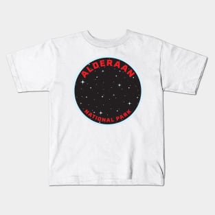 Alderaan National Park Kids T-Shirt